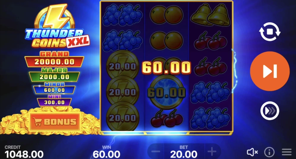 Thunder Coins XXL: Hold and Win Slot